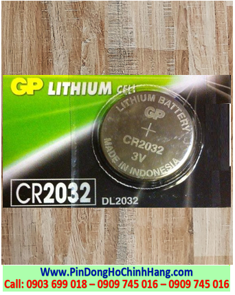 Pin GP CR2032, Pin DL2032